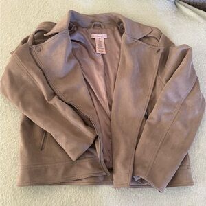 Swede light mauve grey jacket